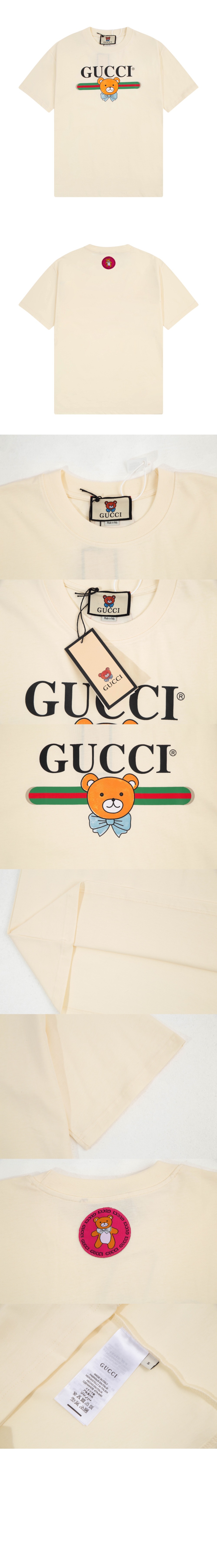 미러급레플리카사이트 | 명품레플리카 전문 쇼핑몰  | 퍼스트원 - 로고 프린트 반팔 > 구찌