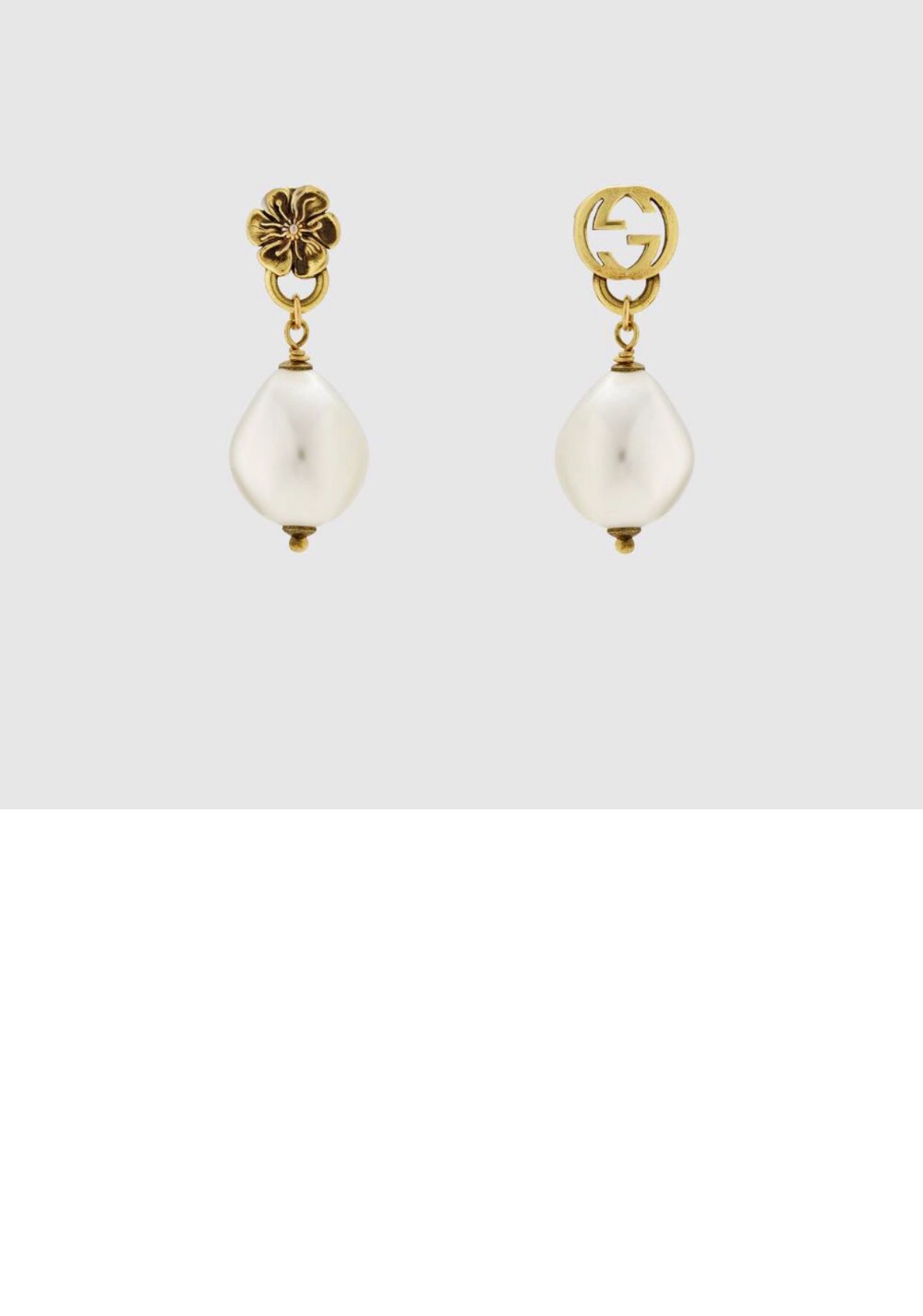 미러급레플리카사이트 | 명품레플리카 전문 쇼핑몰  | 퍼스트원 - 인터로킹 G 플라워 펄 귀걸이 661121 > 구찌