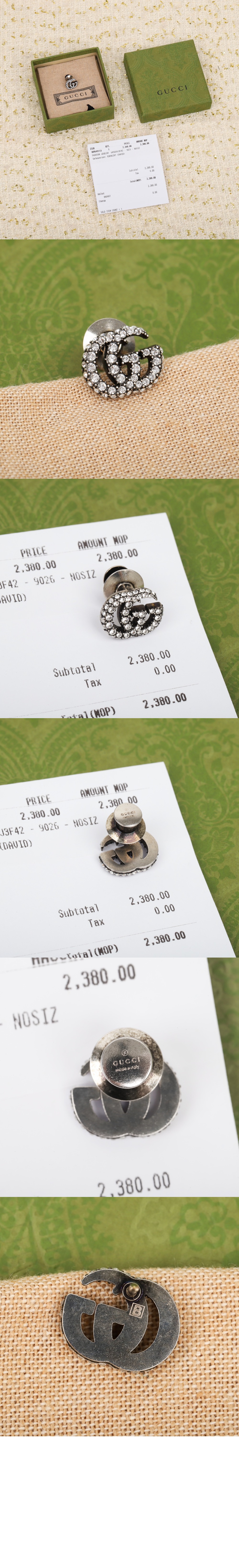 미러급레플리카사이트 | 명품레플리카 전문 쇼핑몰  | 퍼스트원 - GG 크리스털 귀걸이 645604 > 구찌