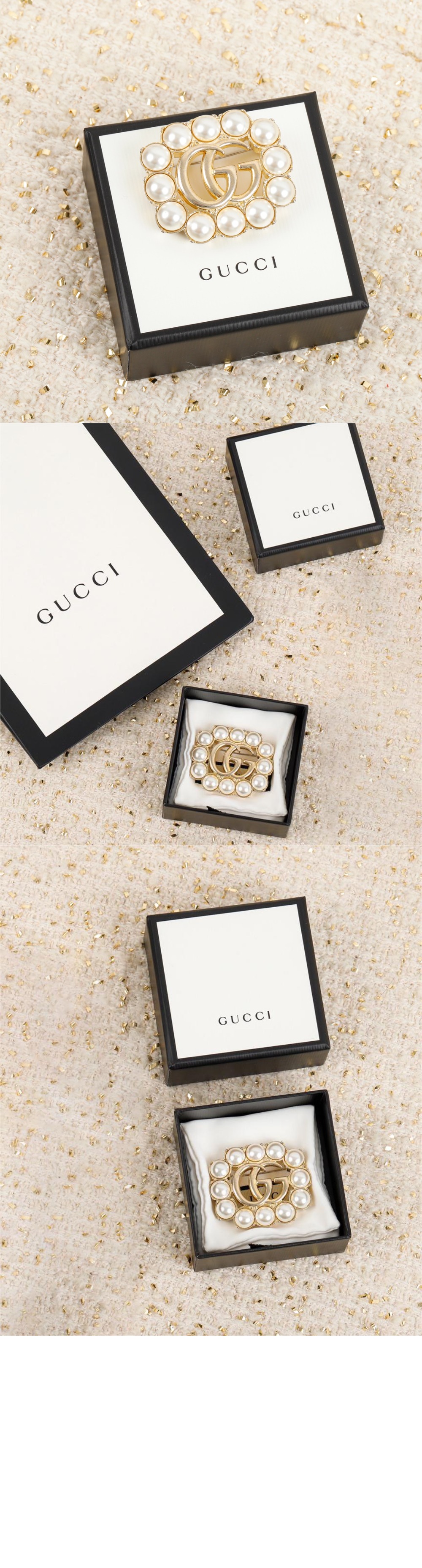 미러급레플리카사이트 | 명품레플리카 전문 쇼핑몰  | 퍼스트원 - 더블 G 브로치 629616 > 구찌