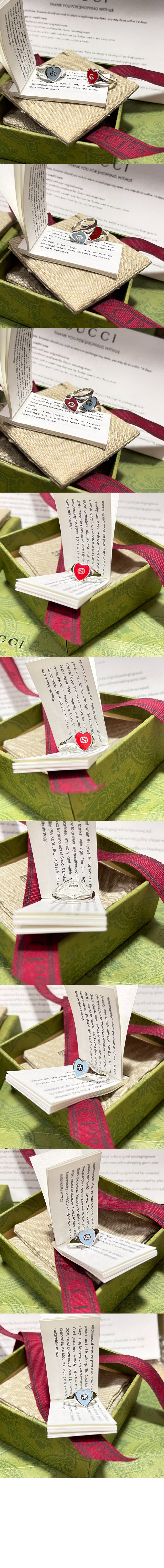 미러급레플리카사이트 | 명품레플리카 전문 쇼핑몰  | 퍼스트원 - 인터로킹 G 하트 반지 645544 > 구찌