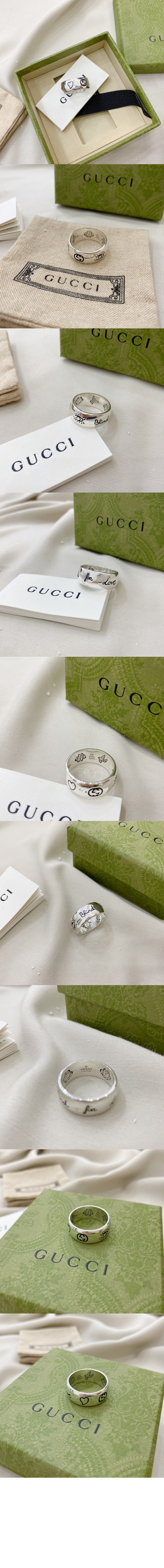 미러급레플리카사이트 | 명품레플리카 전문 쇼핑몰  | 퍼스트원 - 사랑에 눈이 멀다 실버 반지 455248 > 구찌