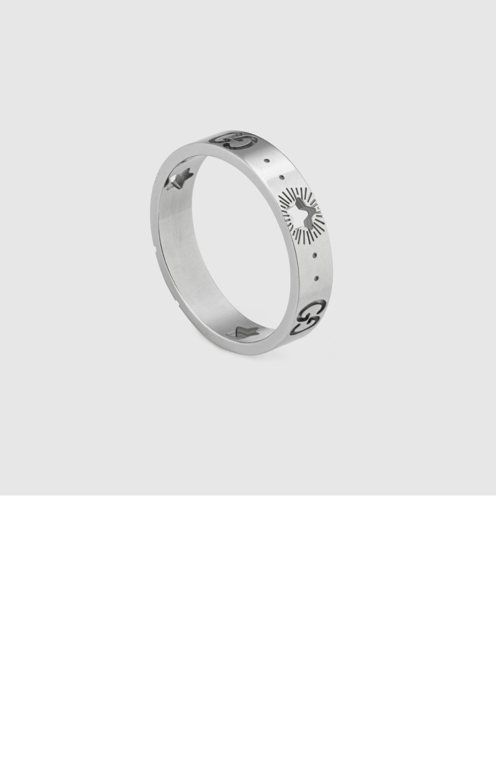 미러급레플리카사이트 | 명품레플리카 전문 쇼핑몰  | 퍼스트원 - 별 장식의 아이콘 화이트 골드 반지 607339 > 구찌