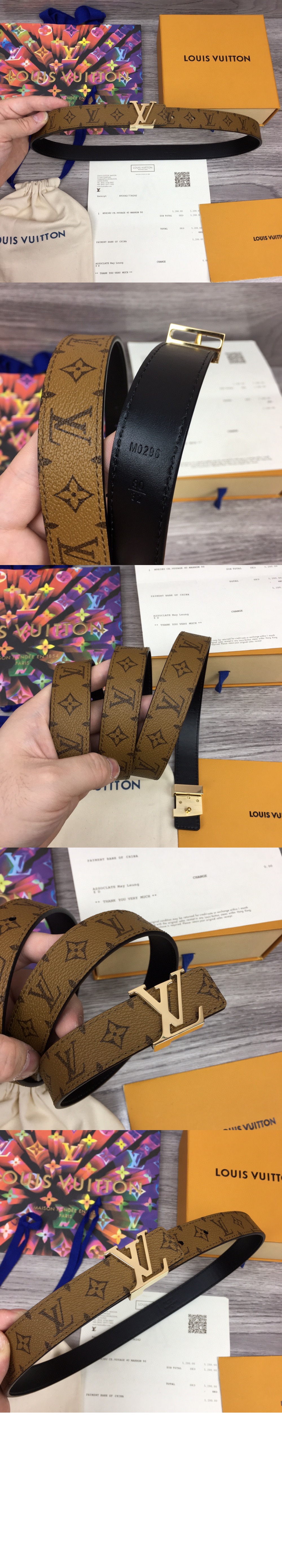 미러급레플리카사이트 | 명품레플리카 전문 쇼핑몰  | 퍼스트원 - LV 아이코닉 리버서블 벨트 M0296V > 루이비통