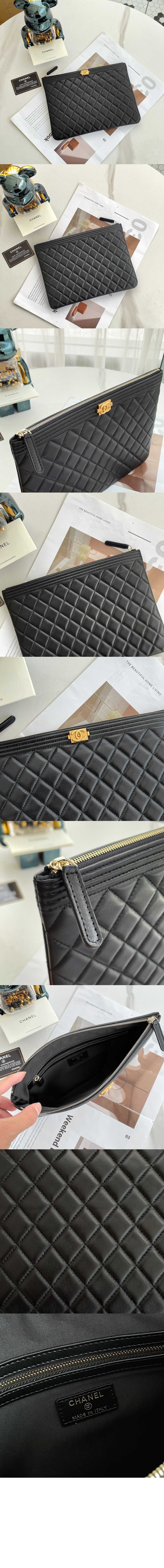 미러급레플리카사이트 | 명품레플리카 전문 쇼핑몰  | 퍼스트원 - 보이 클러치 미듐 A84406 > 샤넬
