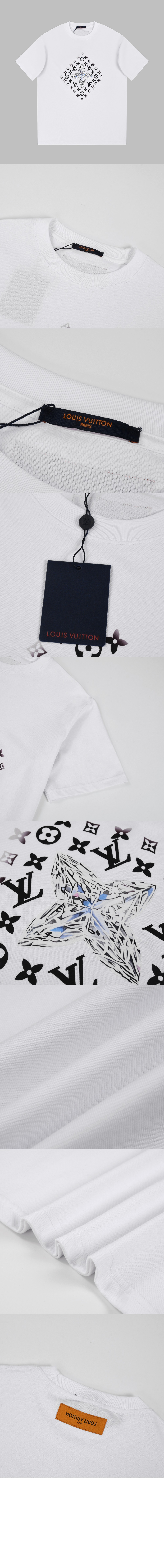 미러급레플리카사이트 | 명품레플리카 전문 쇼핑몰  | 퍼스트원 - 로고 프린트 반팔 > 루이비통