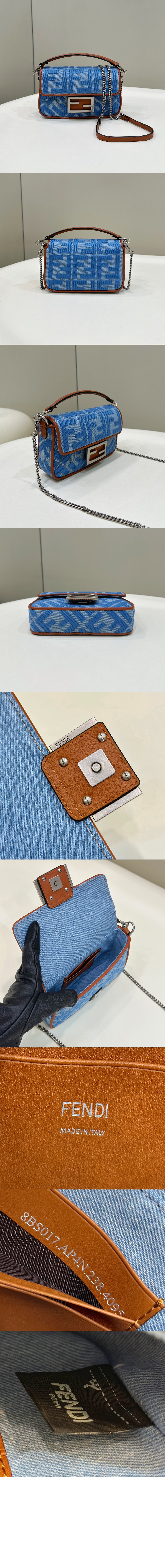 미러급레플리카사이트 | 명품레플리카 전문 쇼핑몰  | 퍼스트원 - 바게트백 미니 8BS017 > 펜디