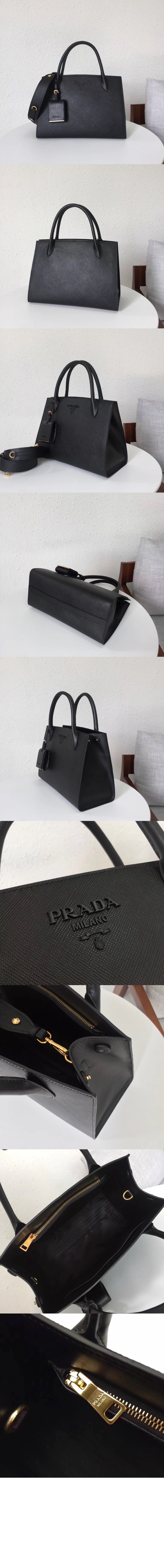 미러급레플리카사이트 | 명품레플리카 전문 쇼핑몰  | 퍼스트원 - 모노크롬 사피아노백 1BA155 > 프라다