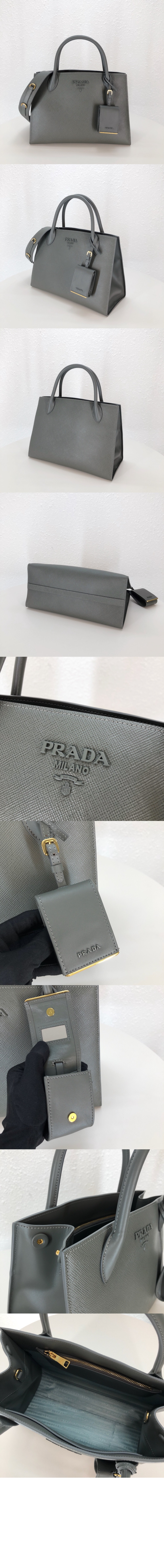 미러급레플리카사이트 | 명품레플리카 전문 쇼핑몰  | 퍼스트원 - 모노크롬 사피아노백 1BA155 > 프라다