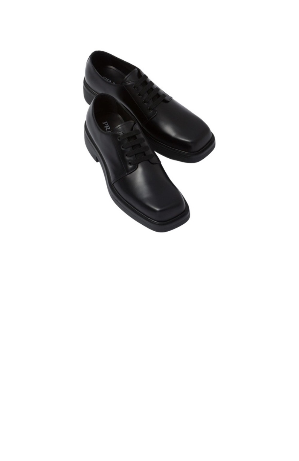 미러급레플리카사이트 | 명품레플리카 전문 쇼핑몰  | 퍼스트원 - 브러쉬드 레더 더비 슈즈 2EG412 > 프라다