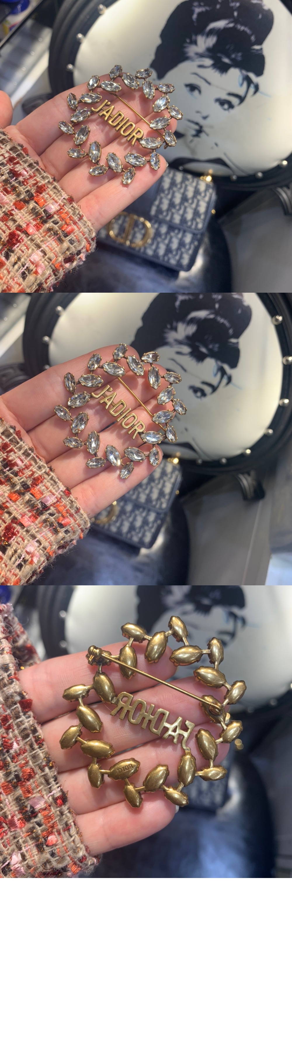 미러급레플리카사이트 | 명품레플리카 전문 쇼핑몰  | 퍼스트원 - 제이디어 로리에 브로치 V0515 > 디올