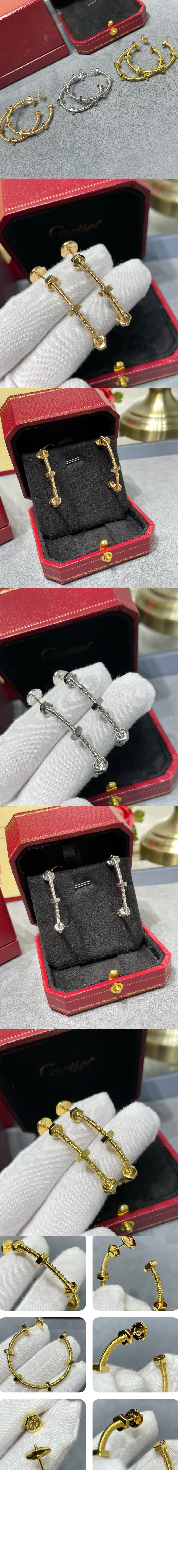 미러급레플리카사이트 | 명품레플리카 전문 쇼핑몰  | 퍼스트원 - 에크루 드 까르띠에 이어링 B8301408 > 까르띠에