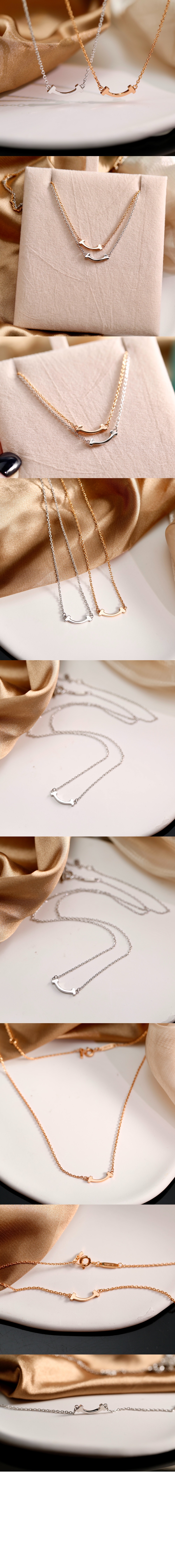 미러급레플리카사이트 | 명품레플리카 전문 쇼핑몰  | 퍼스트원 - T 스마일 목걸이 > 티파니