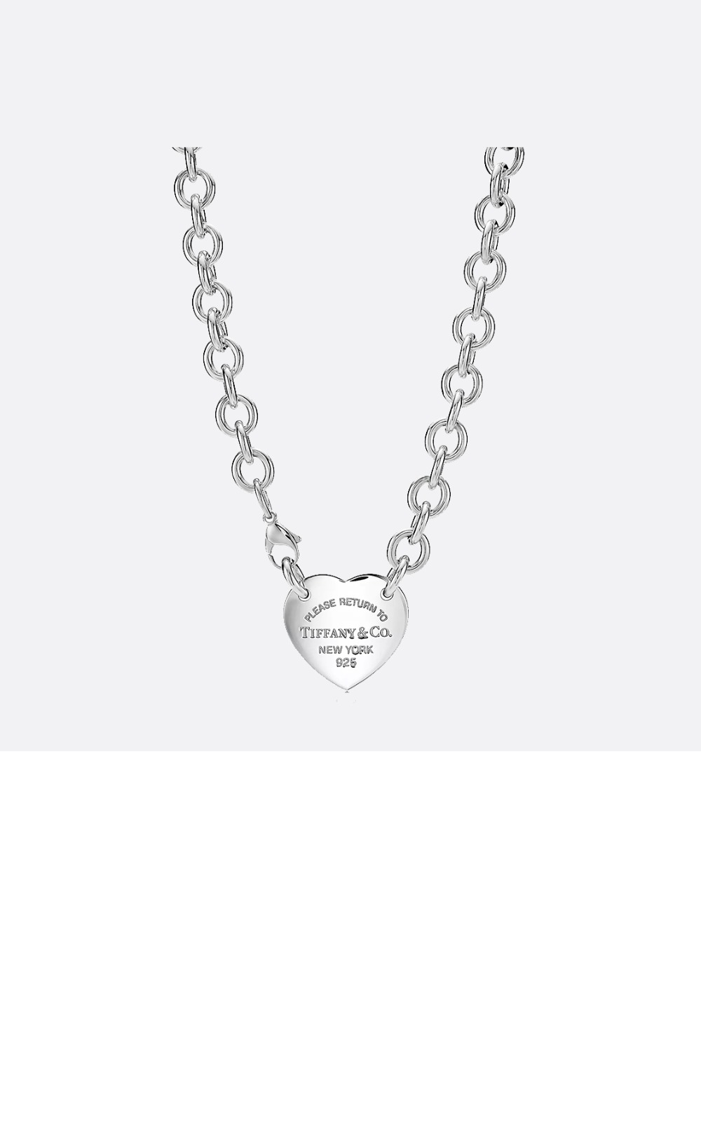 미러급레플리카사이트 | 명품레플리카 전문 쇼핑몰  | 퍼스트원 - 하트 태그 목걸이 > 티파니