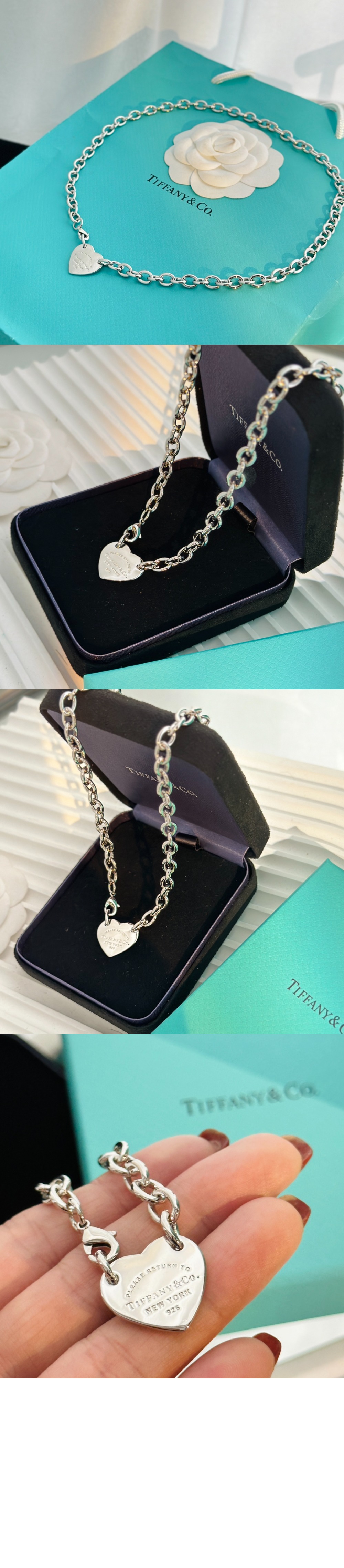 미러급레플리카사이트 | 명품레플리카 전문 쇼핑몰  | 퍼스트원 - 하트 태그 목걸이 > 티파니