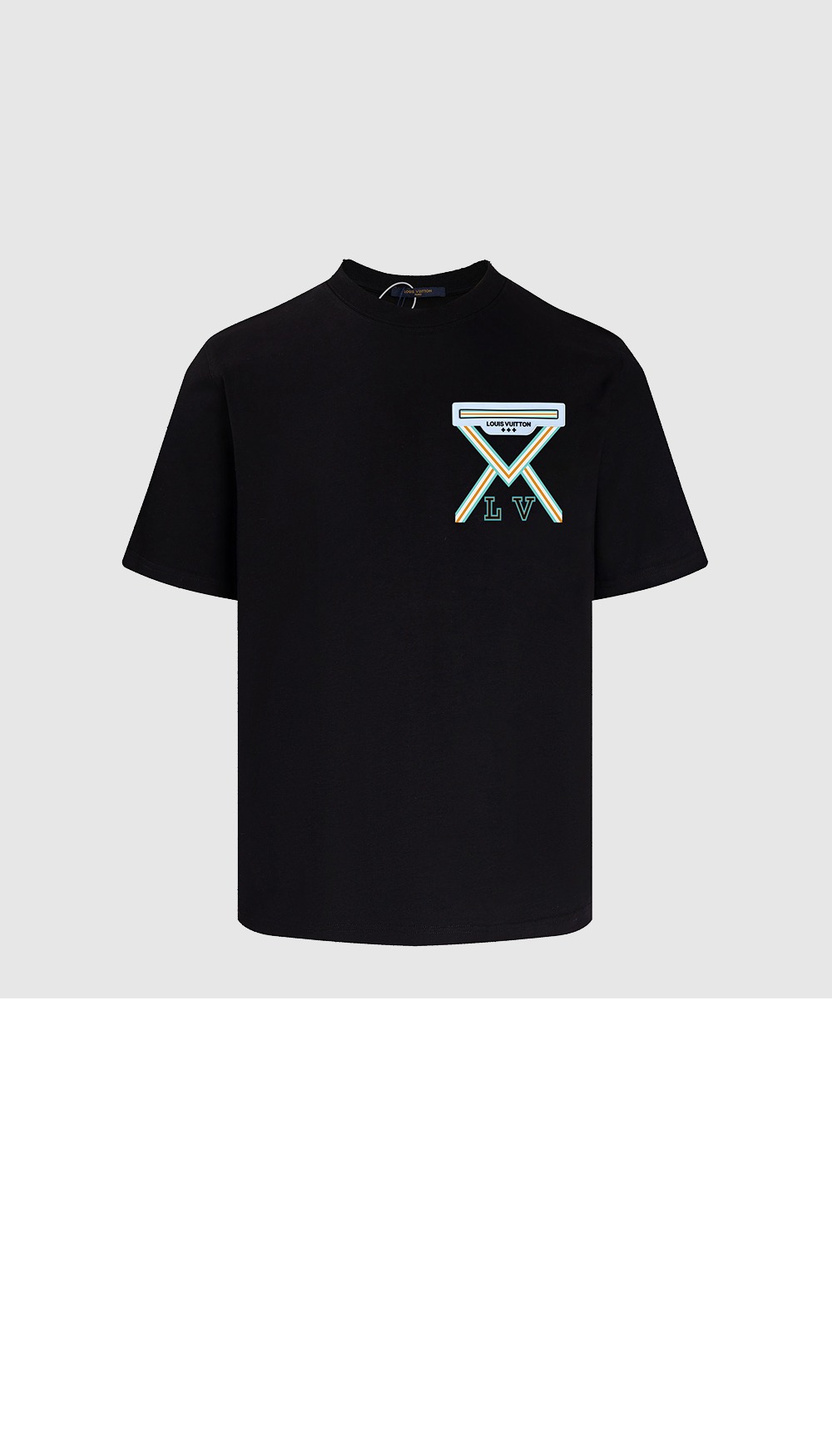 미러급레플리카사이트 | 명품레플리카 전문 쇼핑몰  | 퍼스트원 - 로고 프린트 반팔 > 루이비통