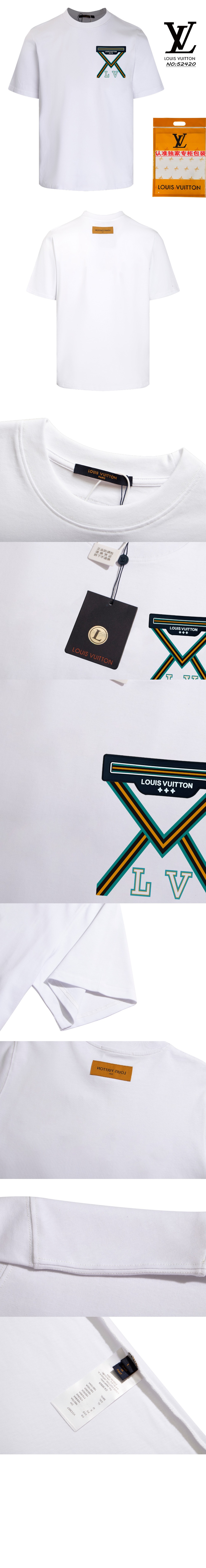 미러급레플리카사이트 | 명품레플리카 전문 쇼핑몰  | 퍼스트원 - 로고 프린트 반팔 > 루이비통