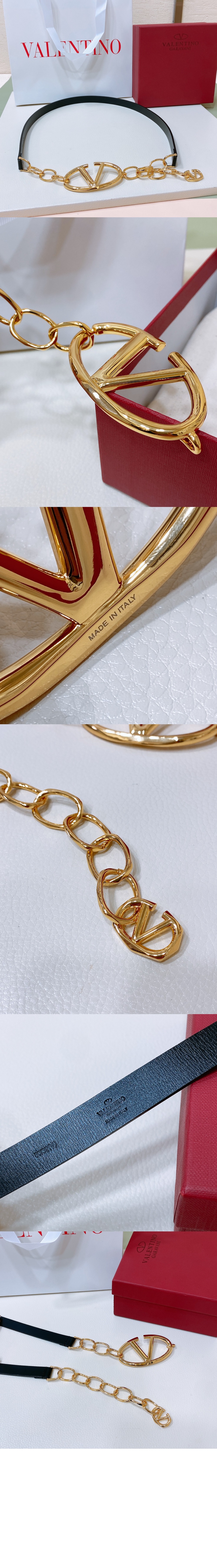 미러급레플리카사이트 | 명품레플리카 전문 쇼핑몰  | 퍼스트원 - 브이로그문 광택 소가죽 체인벨트 > 발렌티노
