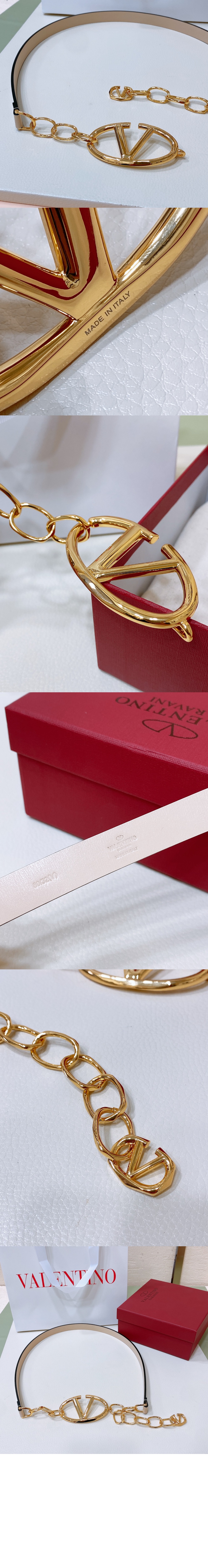 미러급레플리카사이트 | 명품레플리카 전문 쇼핑몰  | 퍼스트원 - 브이로그문 광택 소가죽 체인벨트 > 발렌티노