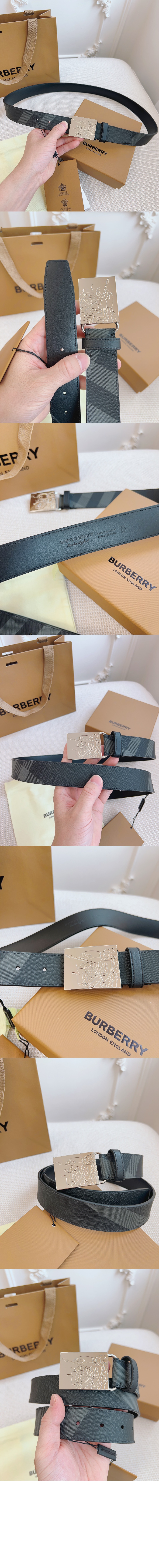 미러급레플리카사이트 | 명품레플리카 전문 쇼핑몰  | 퍼스트원 - 조각 패턴 스무스 버클 스트랩 80060531 > 버버리