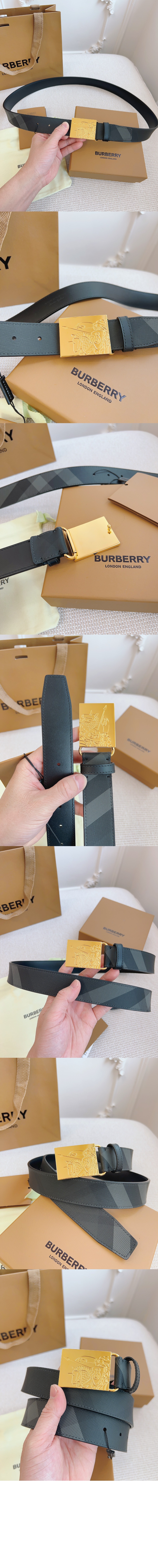 미러급레플리카사이트 | 명품레플리카 전문 쇼핑몰  | 퍼스트원 - 조각 패턴 스무스 버클 스트랩 80060531 > 버버리