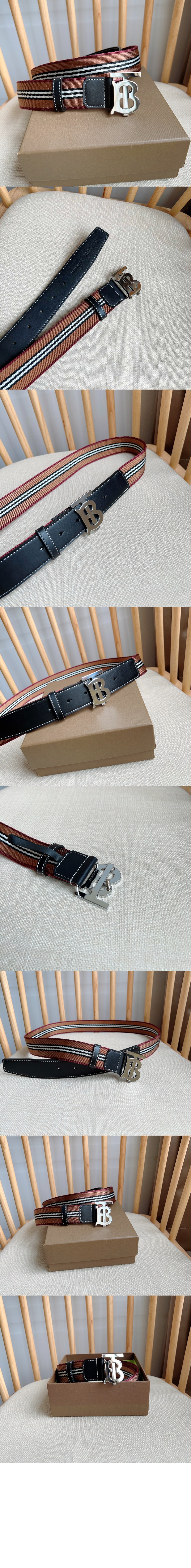 미러급레플리카사이트 | 명품레플리카 전문 쇼핑몰  | 퍼스트원 - 스트라이프 위빙 벨트 80629081 > 버버리