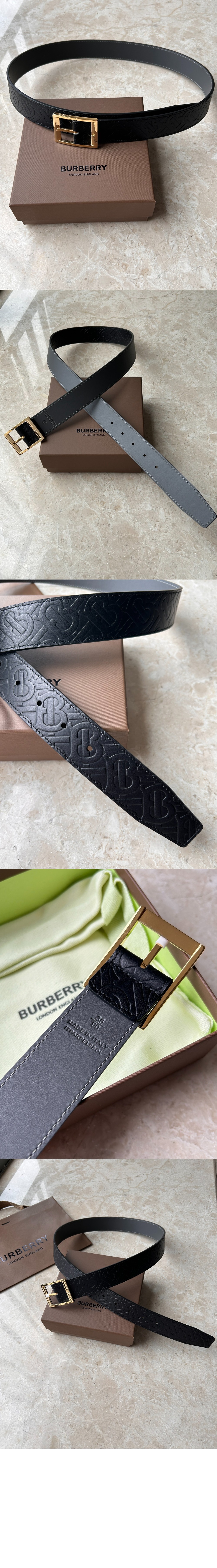 미러급레플리카사이트 | 명품레플리카 전문 쇼핑몰  | 퍼스트원 - 로고 엠보스드 벨트 80684151 > 버버리