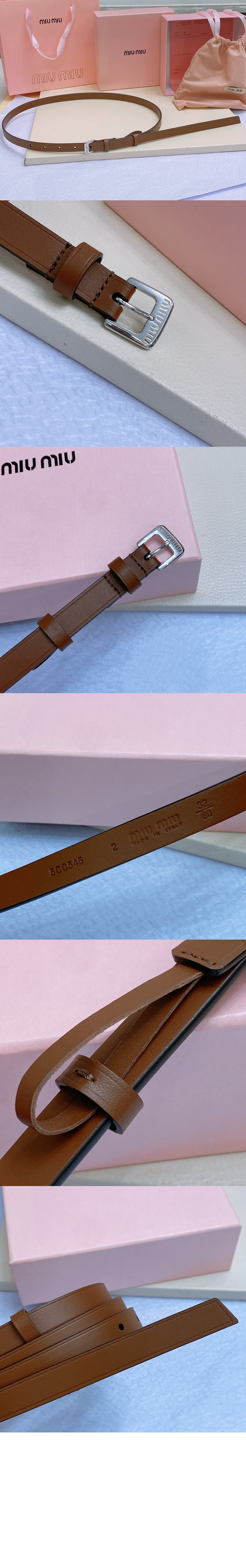 미러급레플리카사이트 | 명품레플리카 전문 쇼핑몰  | 퍼스트원 - 가죽 벨트 5CC553 > 미우미우