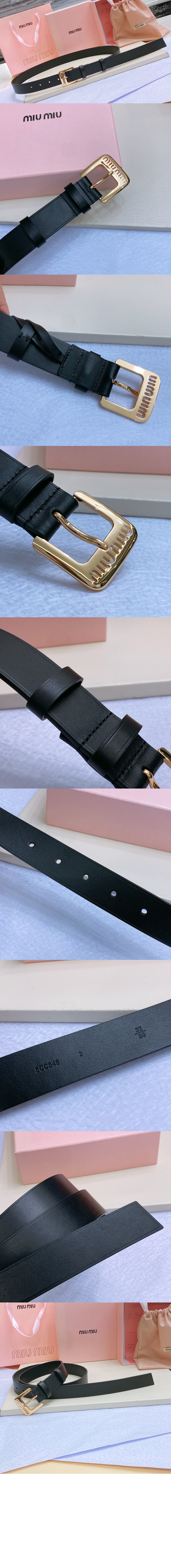 미러급레플리카사이트 | 명품레플리카 전문 쇼핑몰  | 퍼스트원 - 가죽 벨트 5CC545 > 미우미우