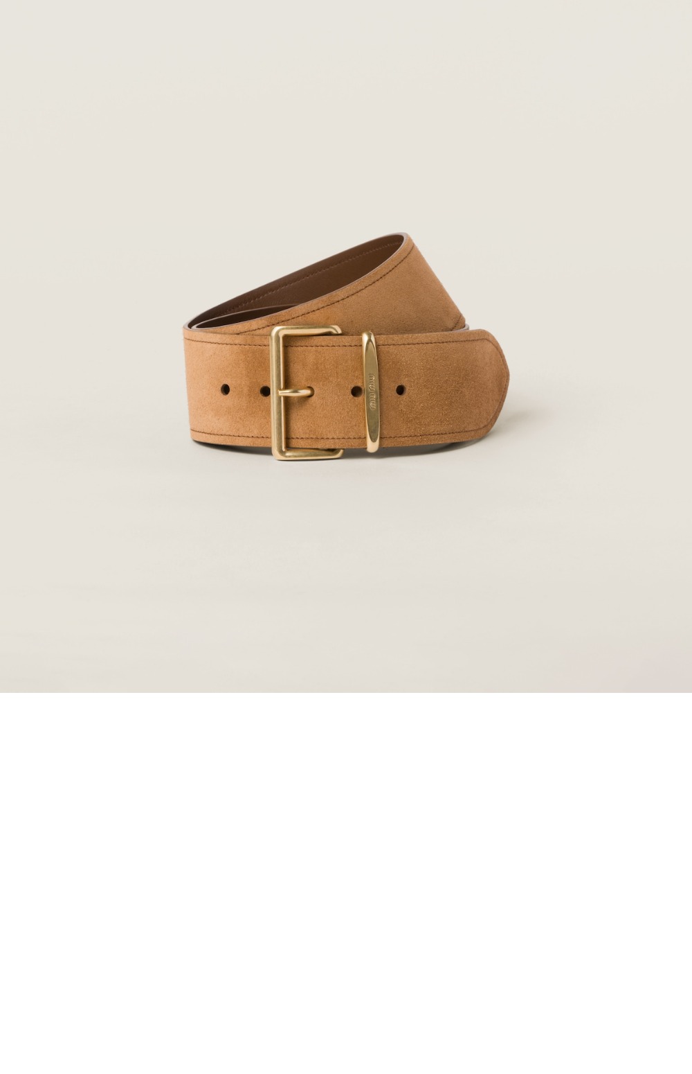 미러급레플리카사이트 | 명품레플리카 전문 쇼핑몰  | 퍼스트원 - 스웨이드 벨트 5CC589 > 미우미우