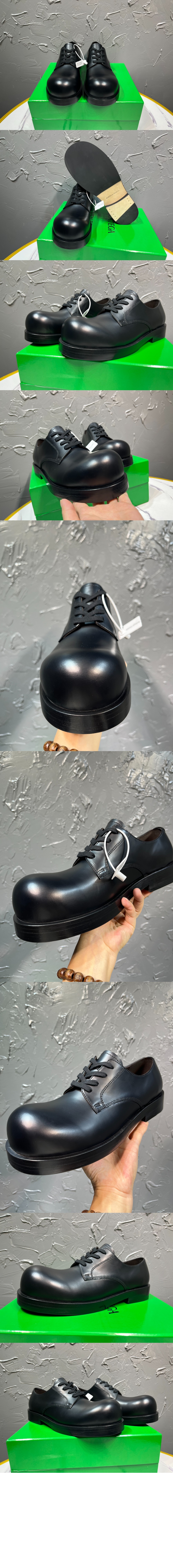 미러급레플리카사이트 | 명품레플리카 전문 쇼핑몰  | 퍼스트원 - 브러시드 레더 레이스업 슈즈 741324 > 보테가베네타