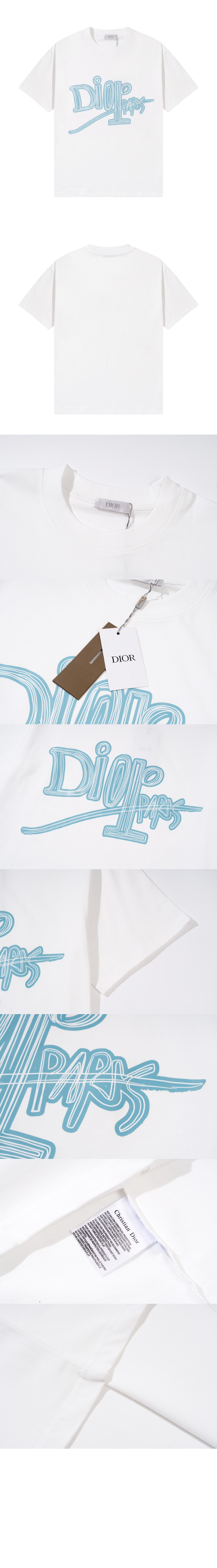 미러급레플리카사이트 | 명품레플리카 전문 쇼핑몰  | 퍼스트원 - 로고 프린트 반팔 > 디올