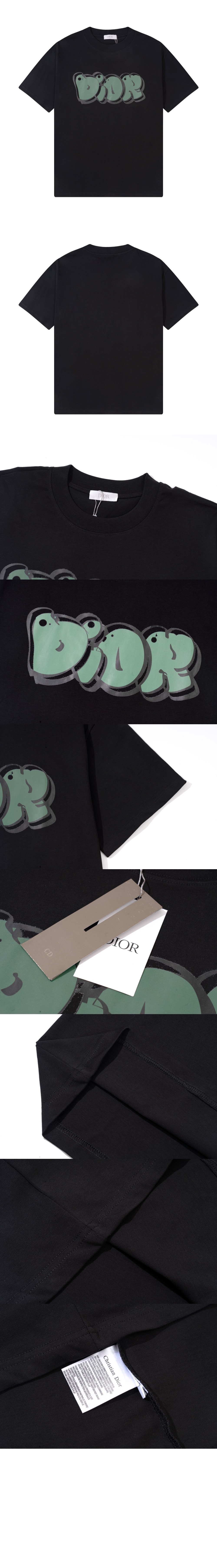 미러급레플리카사이트 | 명품레플리카 전문 쇼핑몰  | 퍼스트원 - 로고 프린트 반팔 > 디올