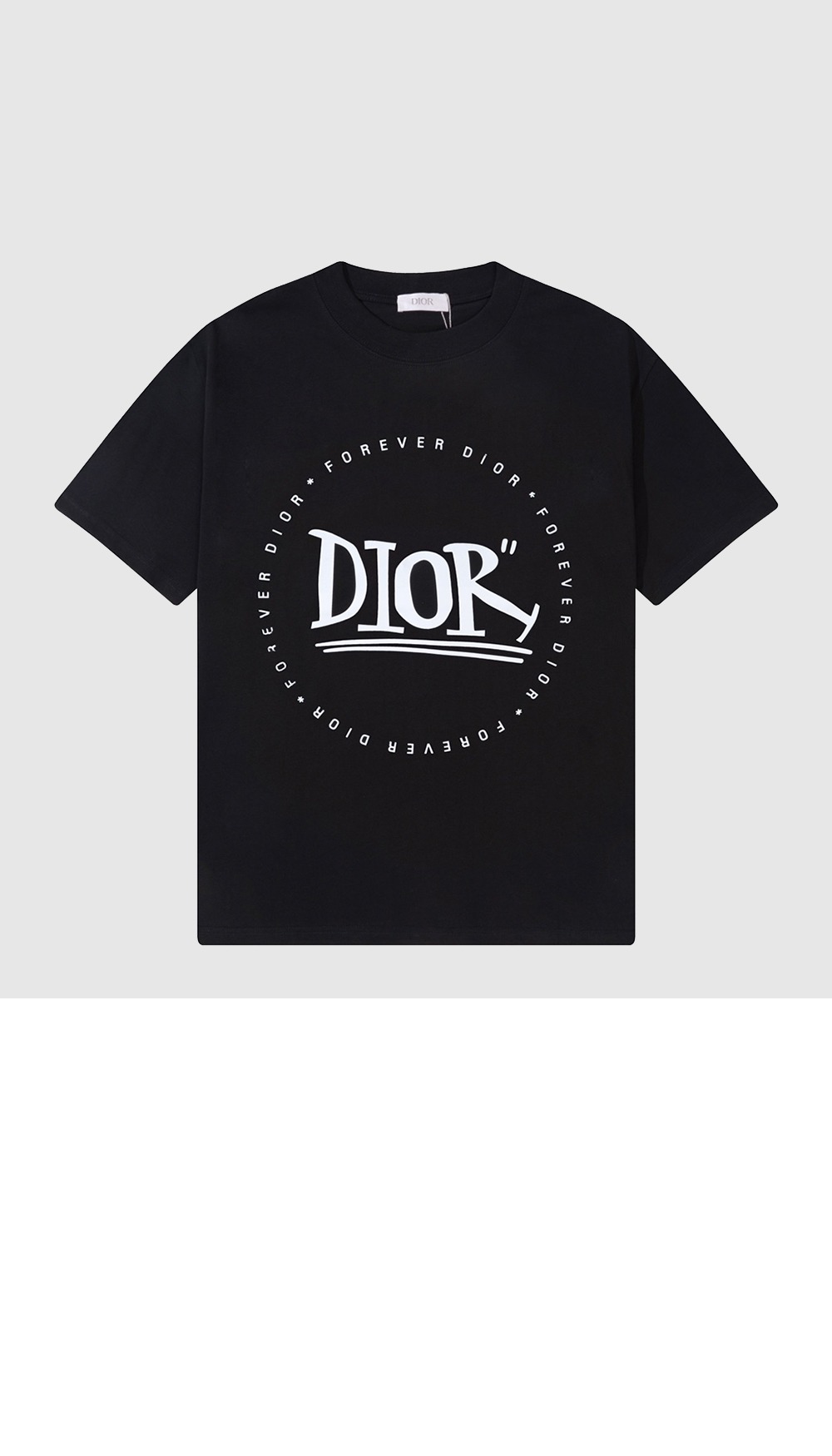 미러급레플리카사이트 | 명품레플리카 전문 쇼핑몰  | 퍼스트원 - 로고 프린트 반팔 > 디올