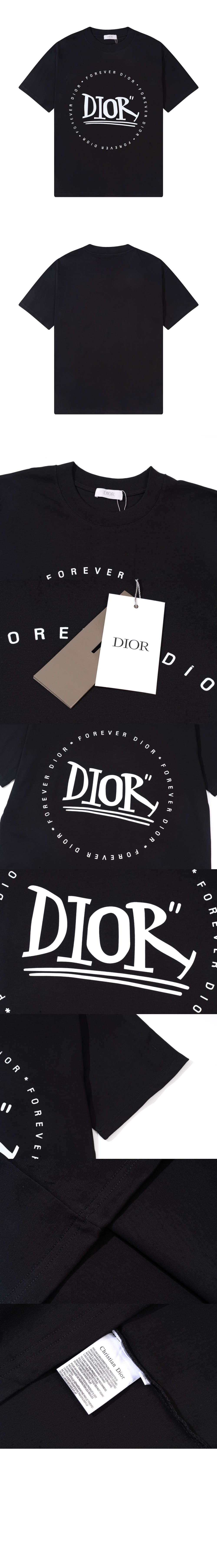 미러급레플리카사이트 | 명품레플리카 전문 쇼핑몰  | 퍼스트원 - 로고 프린트 반팔 > 디올