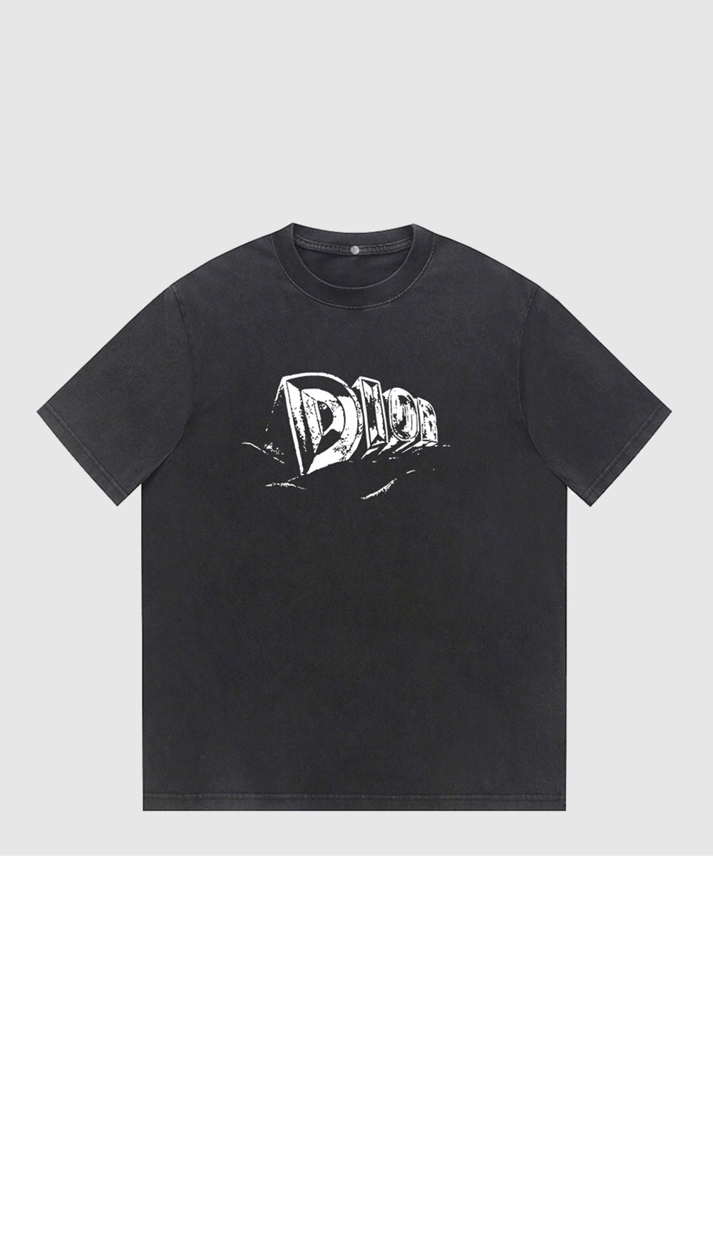 미러급레플리카사이트 | 명품레플리카 전문 쇼핑몰  | 퍼스트원 - 로고 프린트 반팔 > 디올