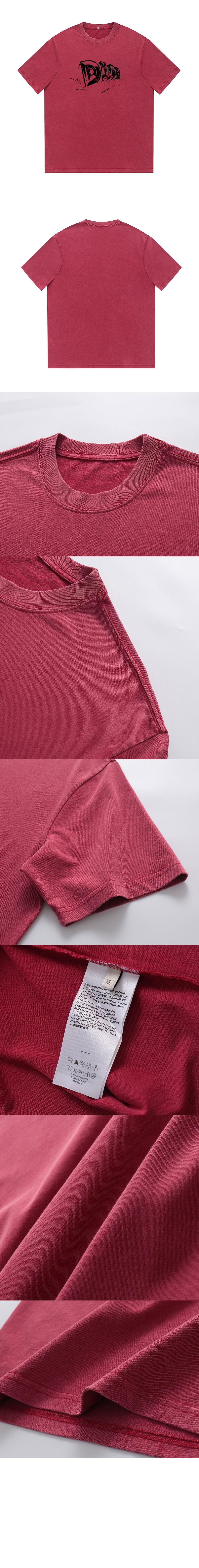 미러급레플리카사이트 | 명품레플리카 전문 쇼핑몰  | 퍼스트원 - 로고 프린트 반팔 > 디올