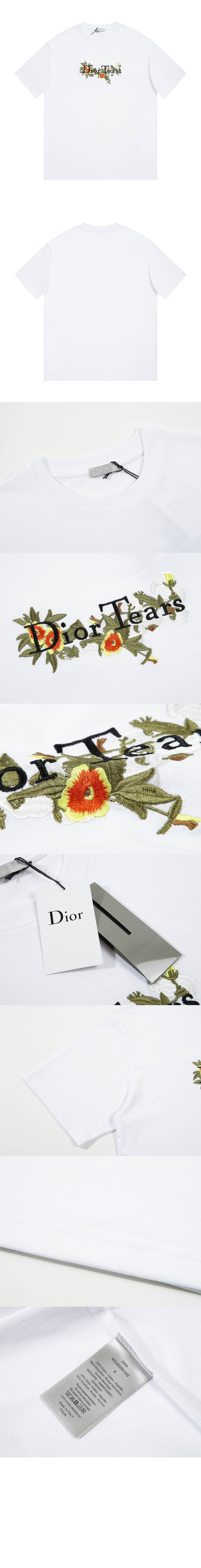 미러급레플리카사이트 | 명품레플리카 전문 쇼핑몰  | 퍼스트원 - 로고 프린트 반팔 > 디올