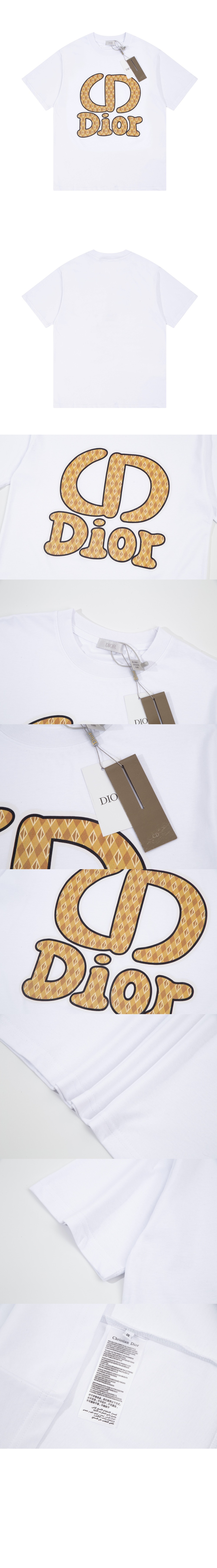 미러급레플리카사이트 | 명품레플리카 전문 쇼핑몰  | 퍼스트원 - 로고 프린트 반팔 > 디올
