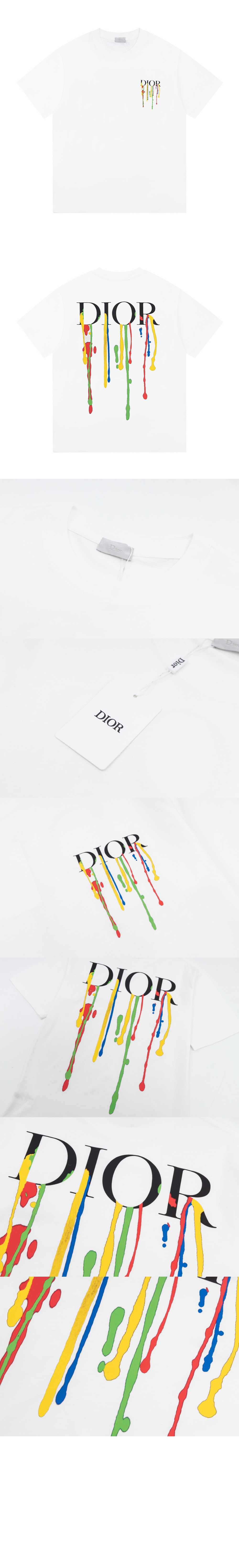 미러급레플리카사이트 | 명품레플리카 전문 쇼핑몰  | 퍼스트원 - 로고 프린트 반팔 > 디올