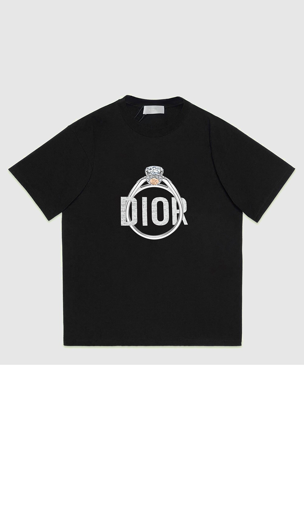 미러급레플리카사이트 | 명품레플리카 전문 쇼핑몰  | 퍼스트원 - 로고 프린트 반팔 > 디올