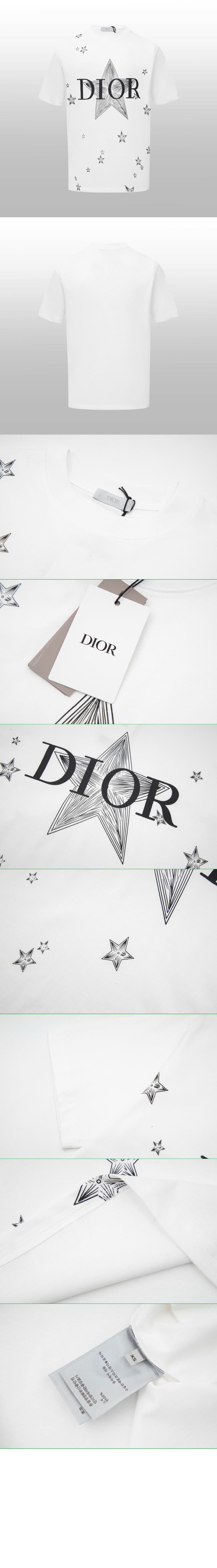 미러급레플리카사이트 | 명품레플리카 전문 쇼핑몰  | 퍼스트원 - 로고 프린트 반팔 > 디올