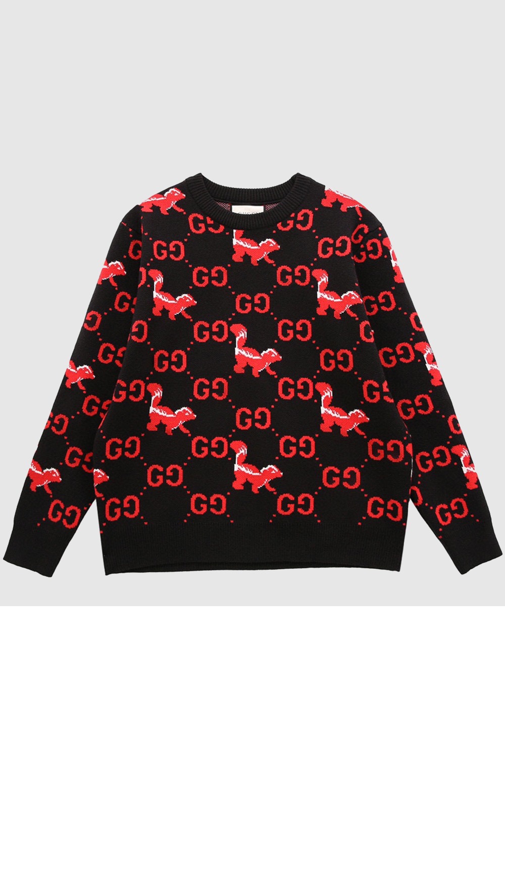 미러급레플리카사이트 | 명품레플리카 전문 쇼핑몰  | 퍼스트원 - 프린트 니트 톱 > 구찌