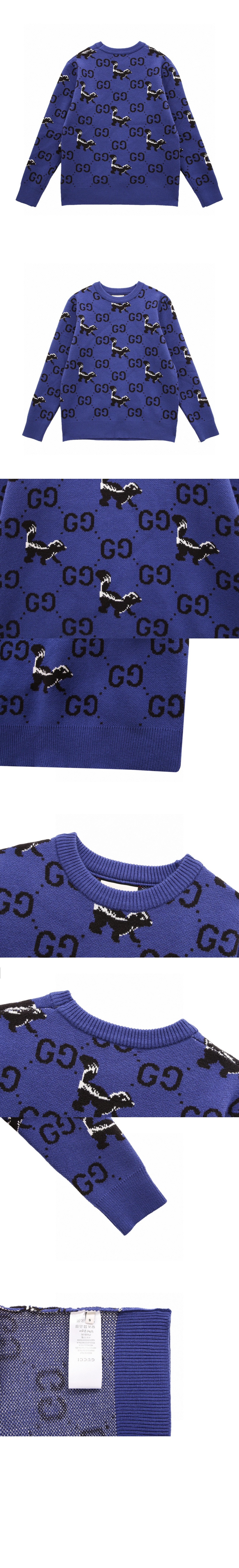 미러급레플리카사이트 | 명품레플리카 전문 쇼핑몰  | 퍼스트원 - 프린트 니트 톱 > 구찌