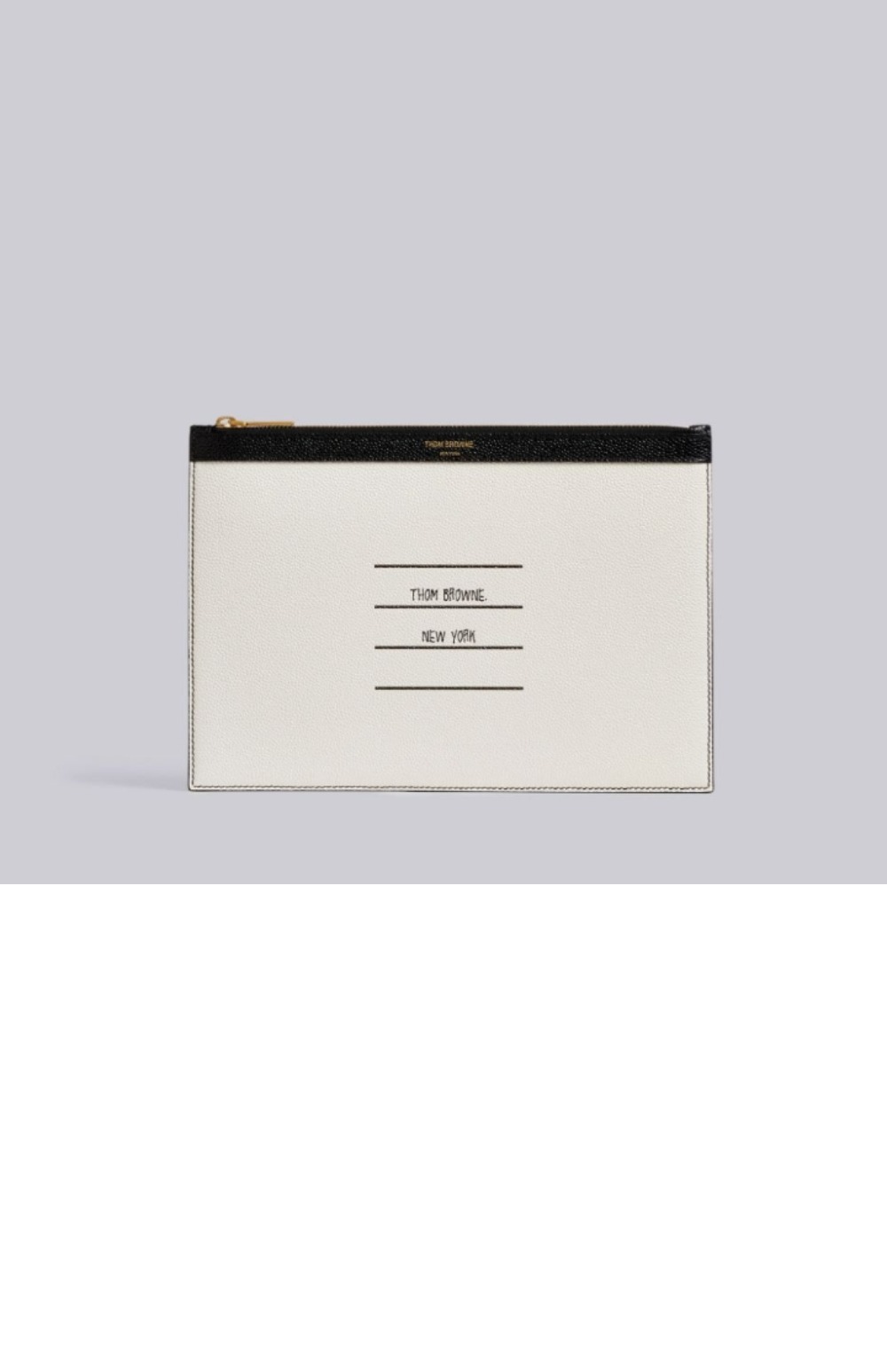 미러급레플리카사이트 | 명품레플리카 전문 쇼핑몰  | 퍼스트원 - 페이퍼 라벨 클러치 MAC075 > 톰브라운