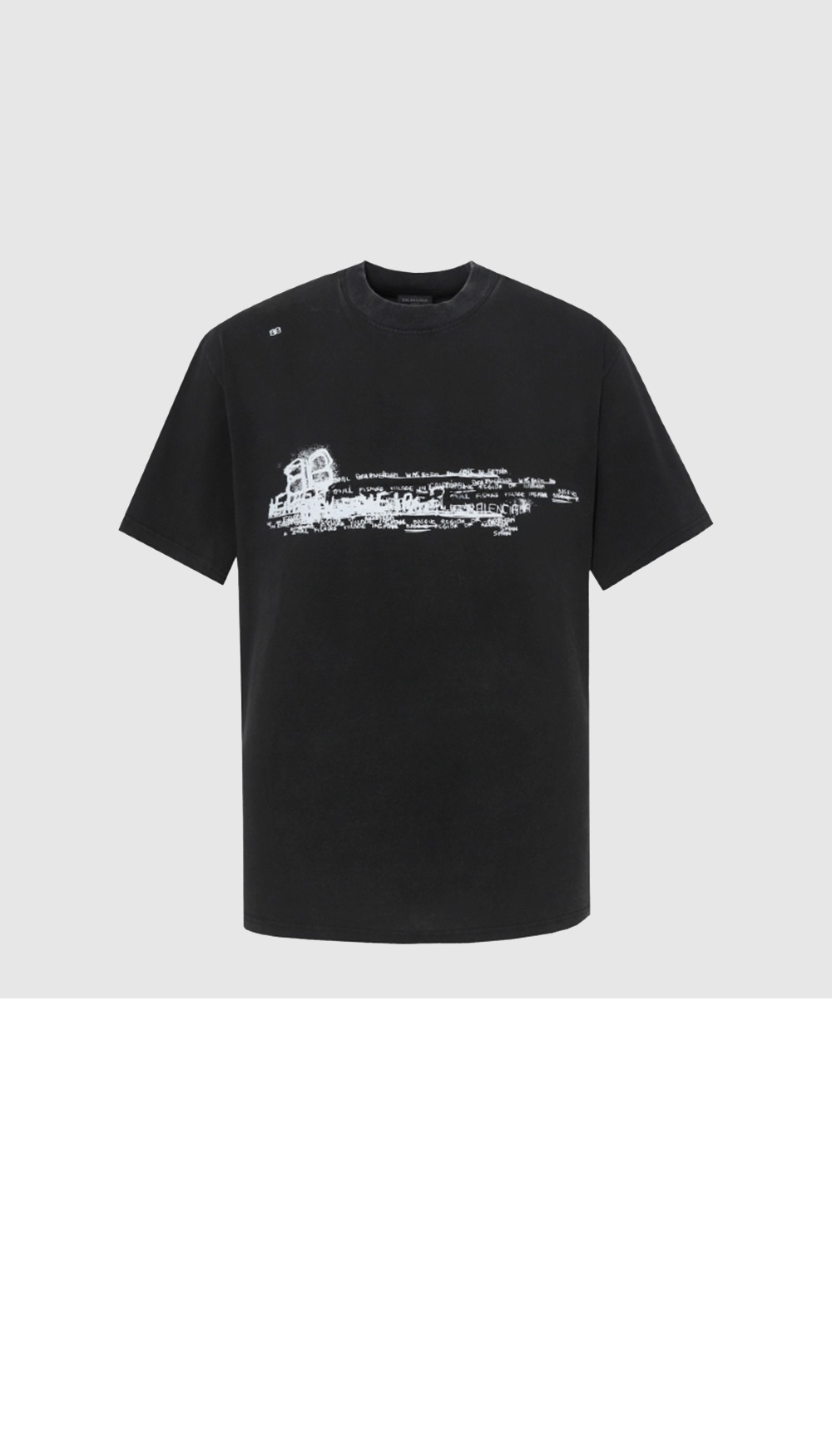 미러급레플리카사이트 | 명품레플리카 전문 쇼핑몰  | 퍼스트원 - 로고 프린트 반팔 > 발렌시아가