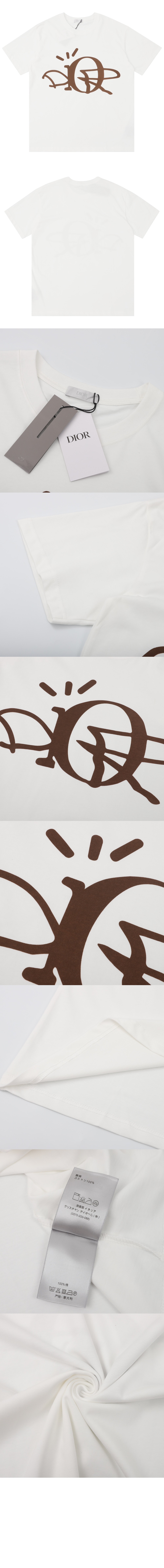 미러급레플리카사이트 | 명품레플리카 전문 쇼핑몰  | 퍼스트원 - 로고 프린트 반팔 > 디올