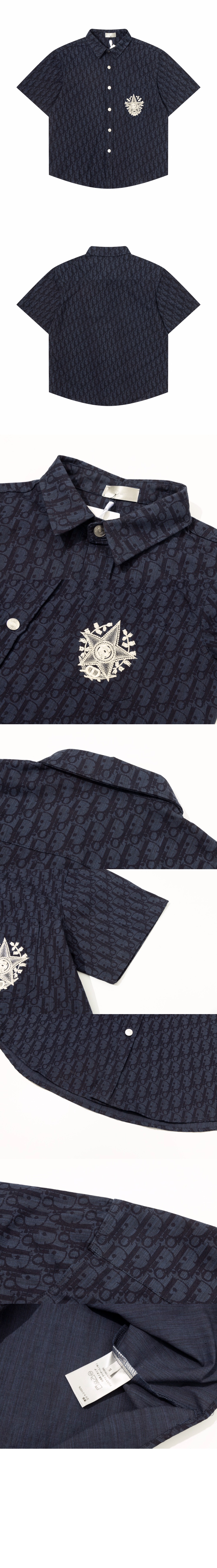 미러급레플리카사이트 | 명품레플리카 전문 쇼핑몰  | 퍼스트원 - 로고 프린트 셔츠 톱 > 디올