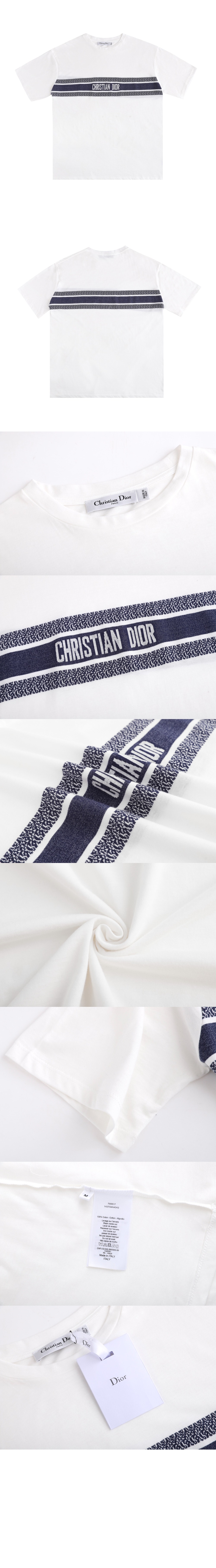 미러급레플리카사이트 | 명품레플리카 전문 쇼핑몰  | 퍼스트원 - 로고 프린트 반팔 > 디올