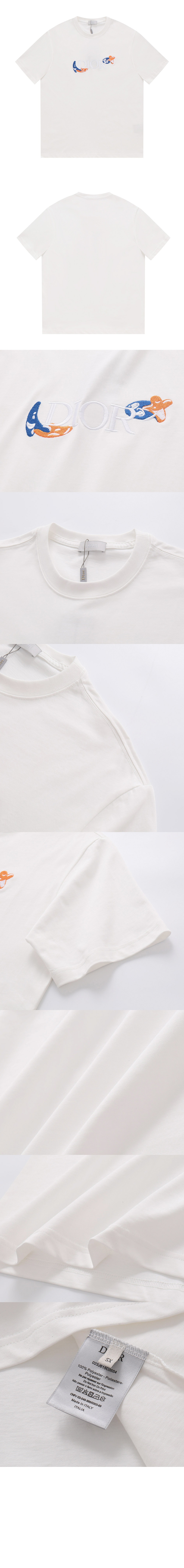 미러급레플리카사이트 | 명품레플리카 전문 쇼핑몰  | 퍼스트원 - 로고 프린트 반팔 > 디올